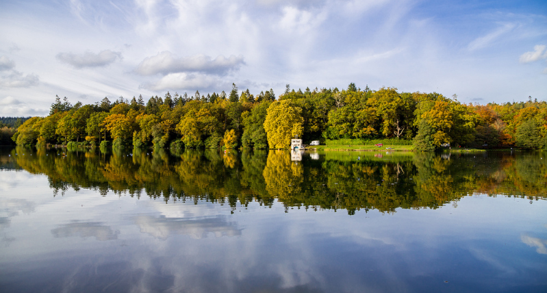 Shearwater Longleat Lake Reflections